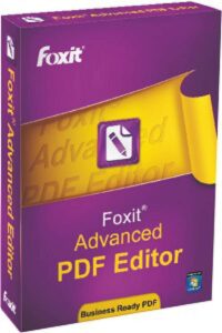 Foxit Advanced PDF Editor 3.1.0 Crack + License Key [2022] Free Download